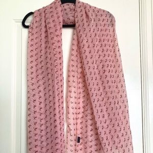 Deer Patterned Scarf